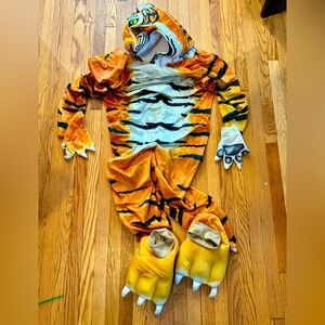 Realistic Tiger Adult Costume, size L